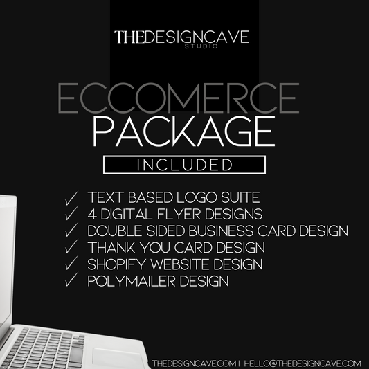 Ecommerce Package – Brand Essentials for Product-Based Businesses